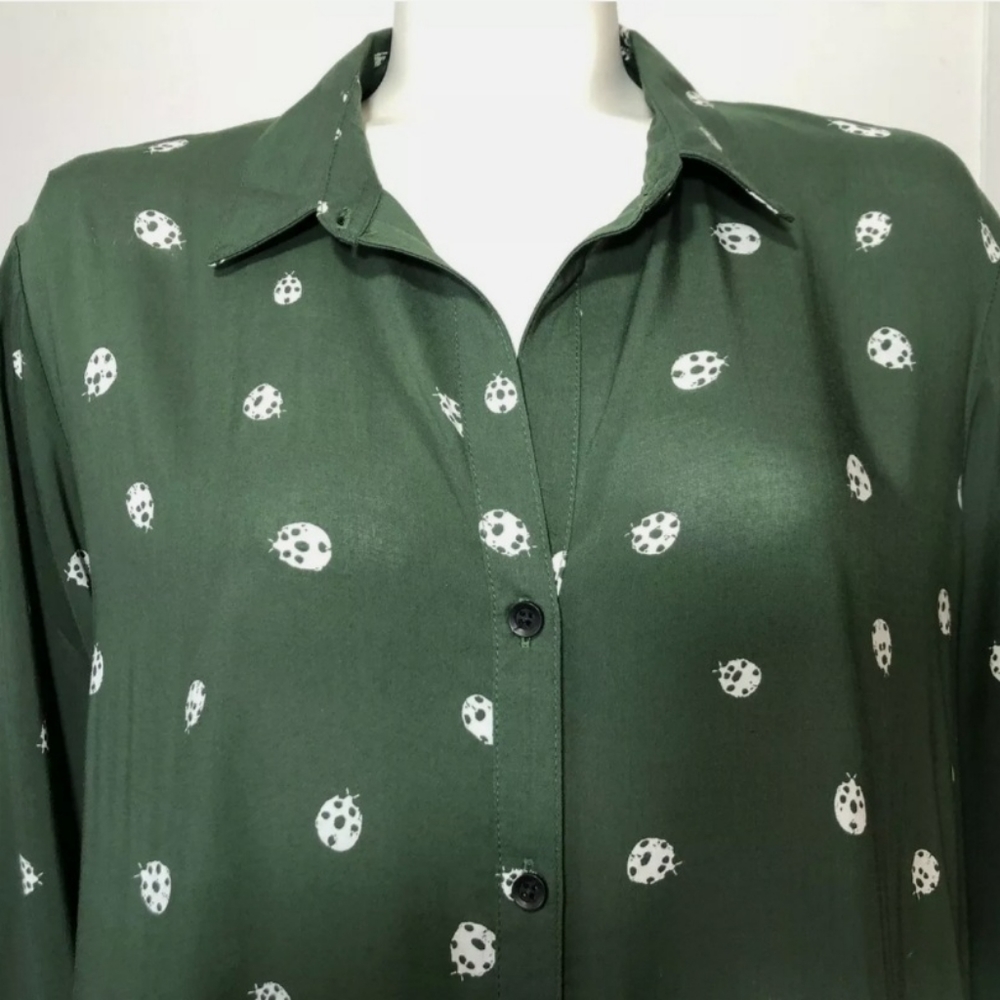 HP!🐞 11.1.Tylho Ladybug Peplum Tunic - Picture 5 of 16